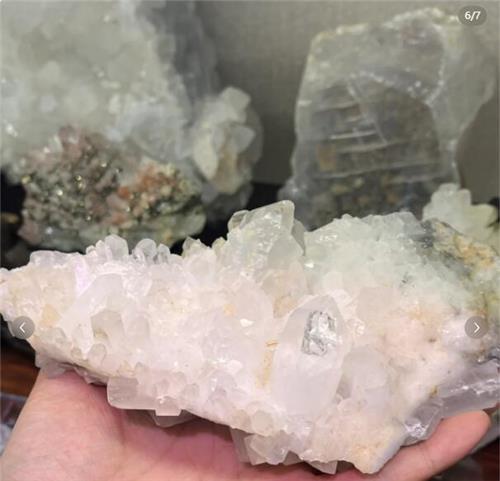 水晶重晶石二次结晶 解说一下重晶石二次结晶
