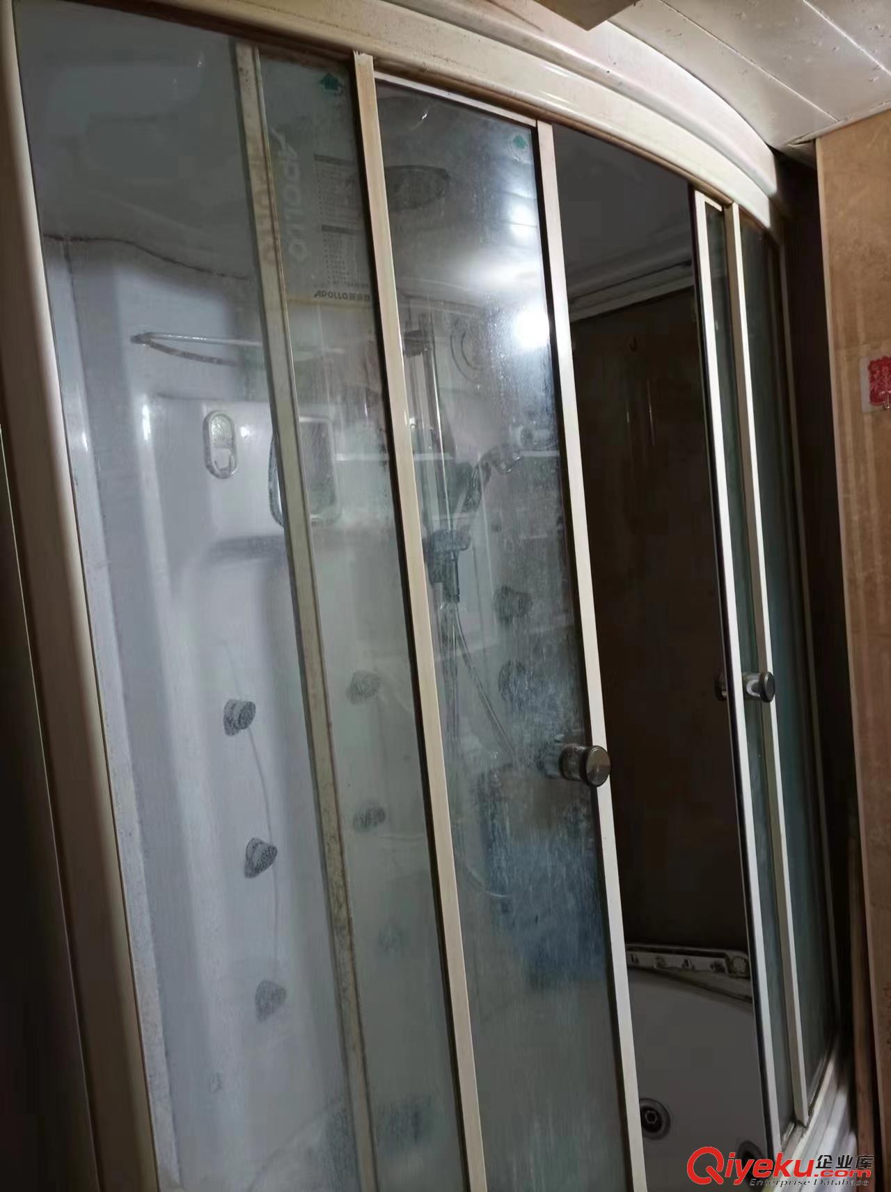 上海浦東塘橋華美嘉淋浴房維修漏水.更換拉手玻璃原始圖片3