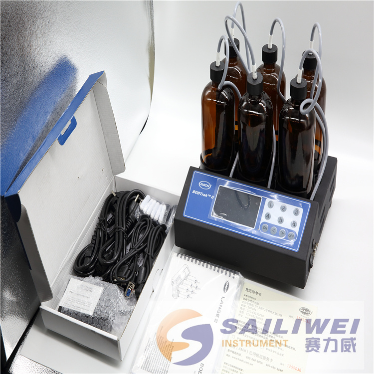 哈希BODTrakII BOD生化需氧量分析儀6個獨立測量通道自動采集數(shù)據(jù)原始圖片3