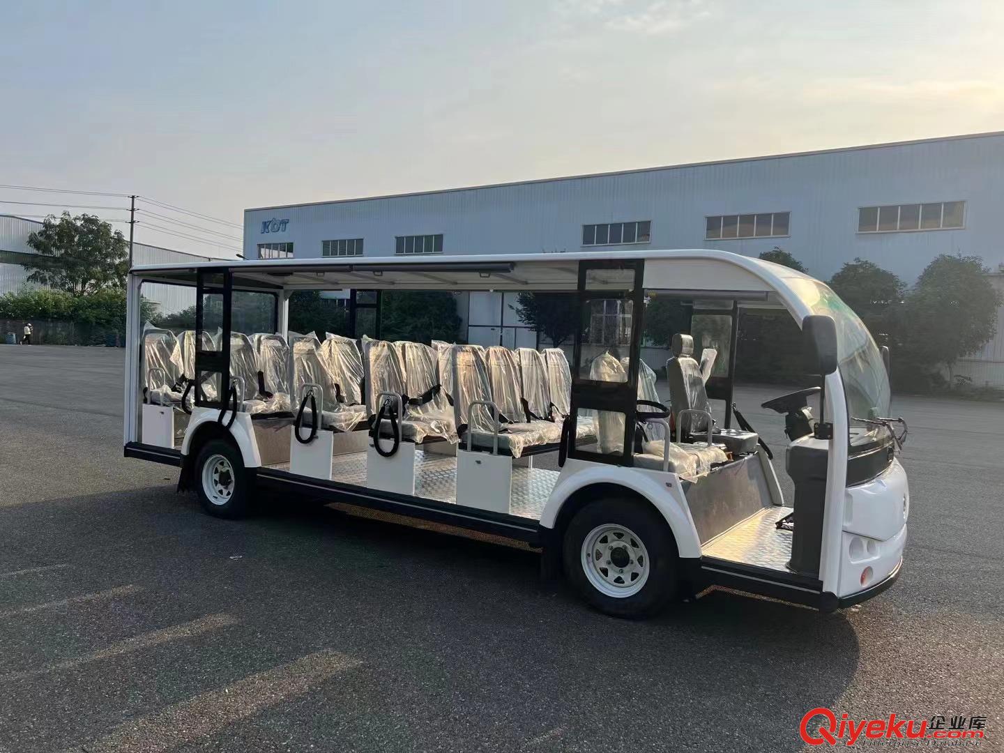 23座電動觀光車 景區游覽車 校園觀光車接待 園區通勤電瓶車原始圖片3