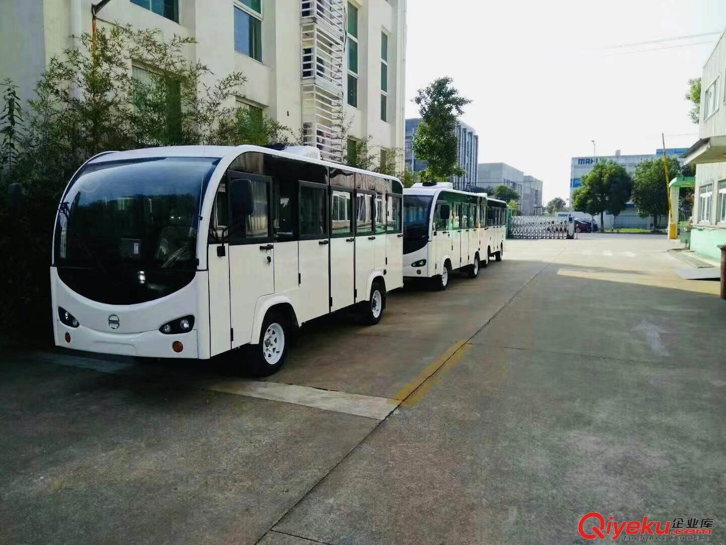 嘉興 14座旅游觀光車全封閉帶空調電動觀光車