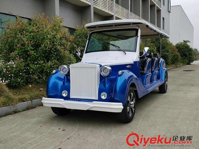 朗輝GLH 12人座位電動觀光車老爺車,舒適駕駛原始圖片3