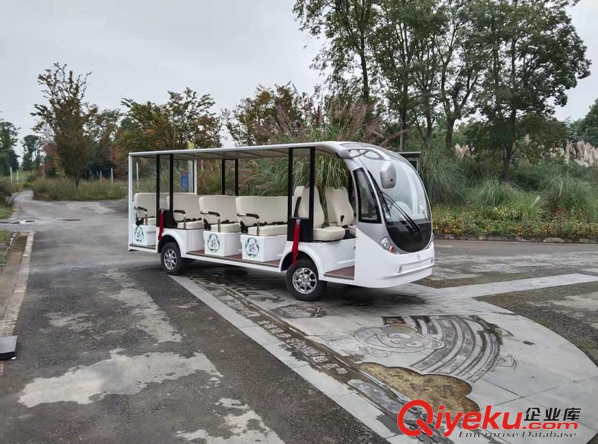 14座新能源觀光車 純電動敞篷旅游車 景區游覽接待車原始圖片3