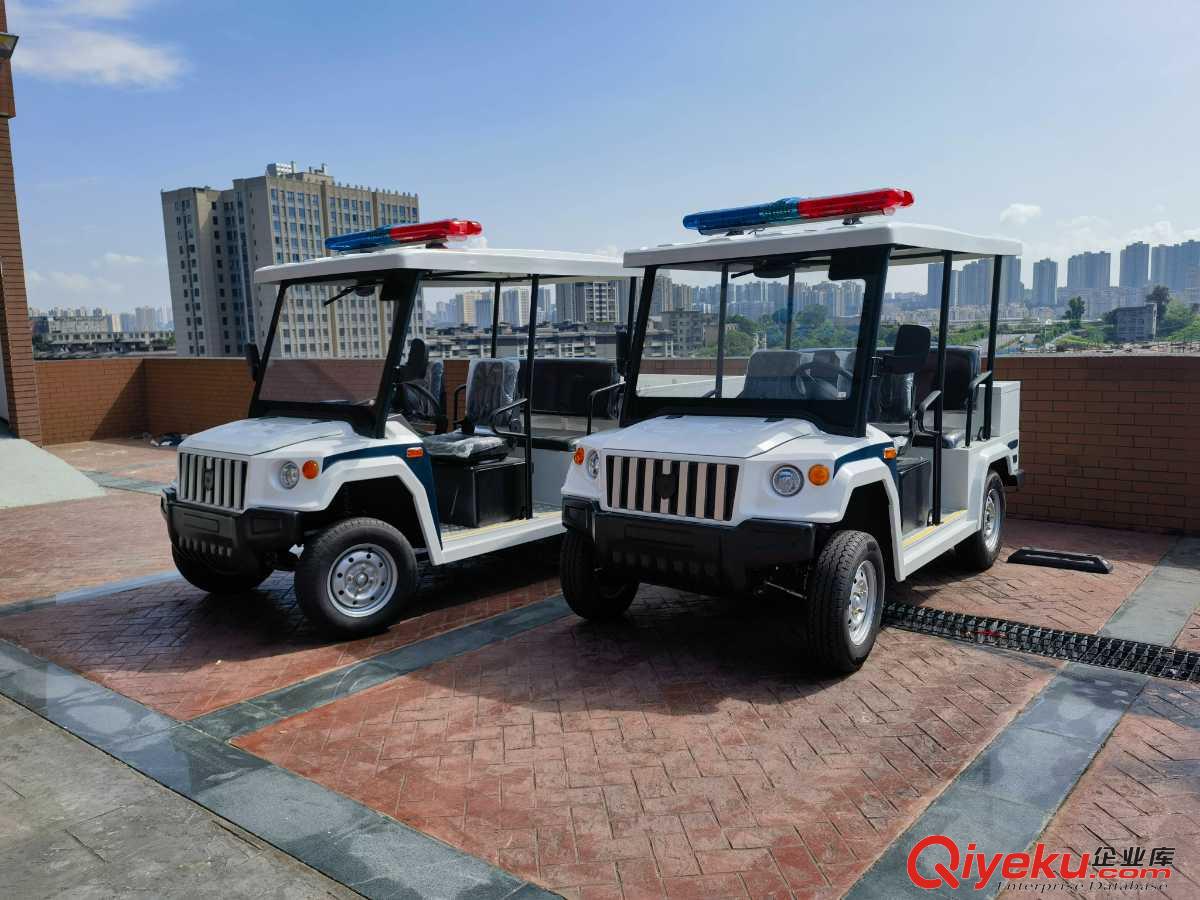 悍馬款電動巡邏車