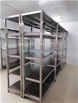 不銹鋼生物樣品架輕型不銹鋼貨架定做不銹鋼米糧儲物架廠家