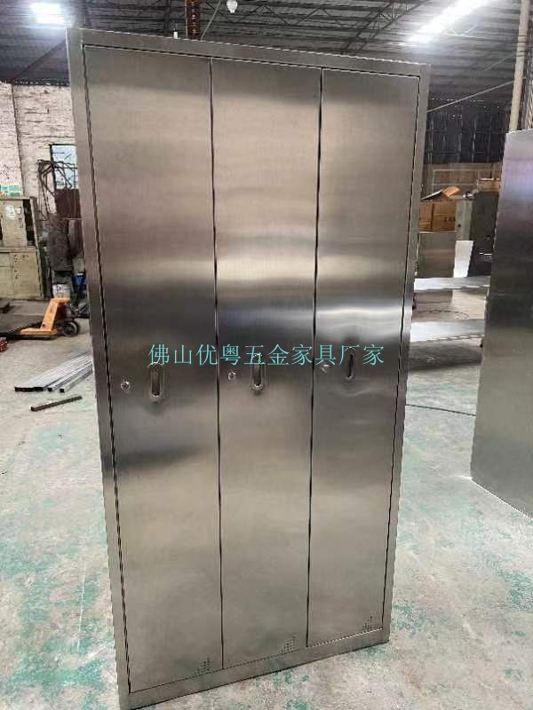 順德實(shí)驗(yàn)室不銹鋼器械柜不銹鋼檔案柜定做推拉門儲物柜組裝原始圖片3