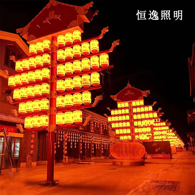 廠家定制大型非標夜景亮化照明景觀燈LED網(wǎng)紅打卡燈