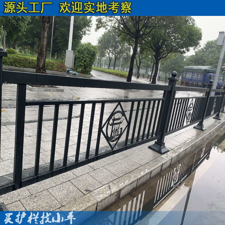 珠海漁女道路護(hù)欄  人行道護(hù)欄批發(fā) 公路中央隔離欄