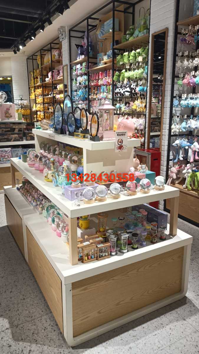 供应饰品店文创店文具店潮玩店精品店货架陈列架展示道具尺寸颜色均可定制