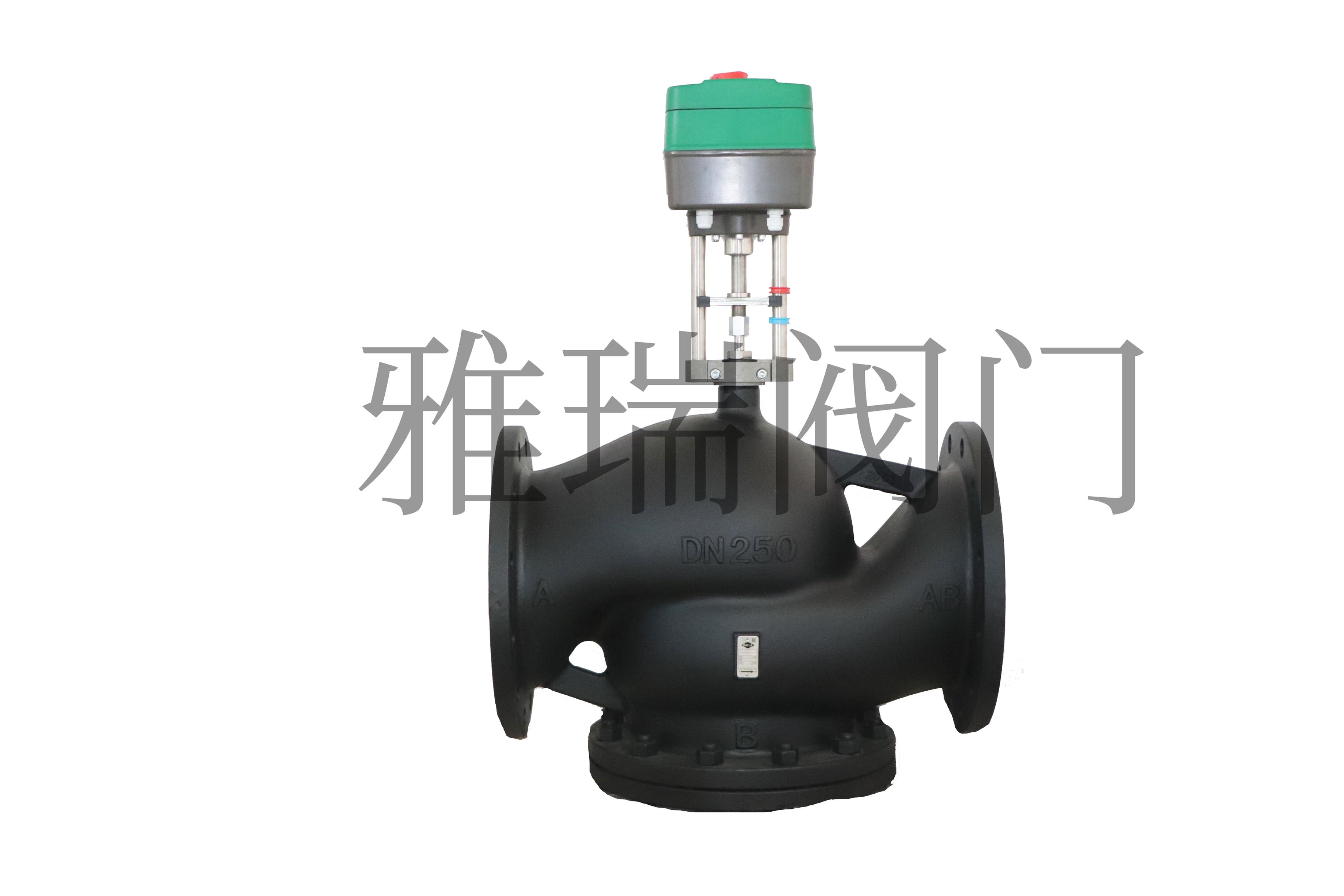 雅瑞球墨铸铁阀体配国产执行器厂家直发