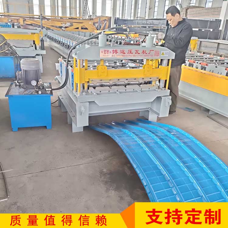 彩鋼瓦打拱機 圓弧棚起拱機 840型全自動打彎機原始圖片3
