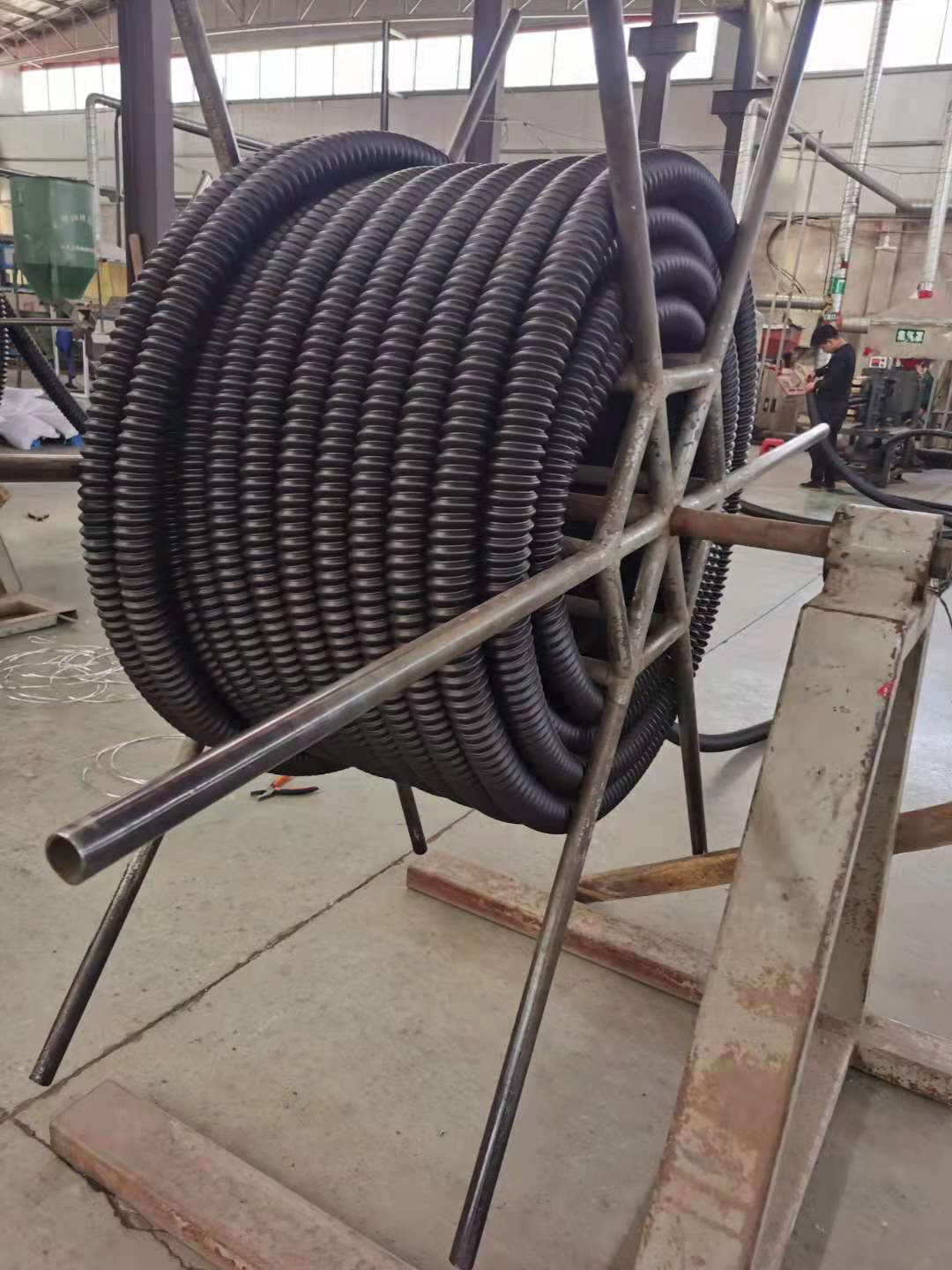 CFRP碳素波紋管 路燈電線(xiàn)管100單壁波紋管  原始圖片3