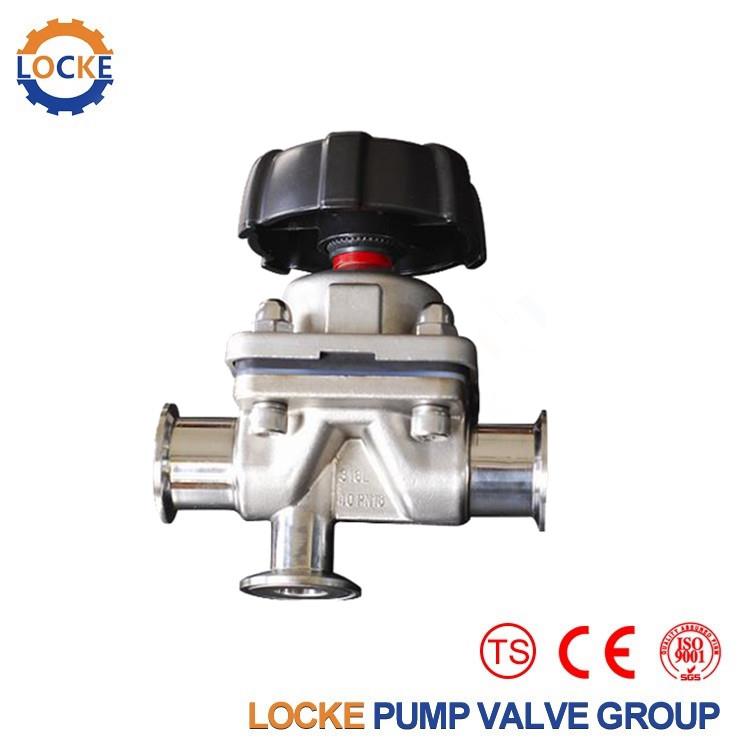 进口卫生级U型隔膜阀德国《LOCKE》洛克产品详情图片二