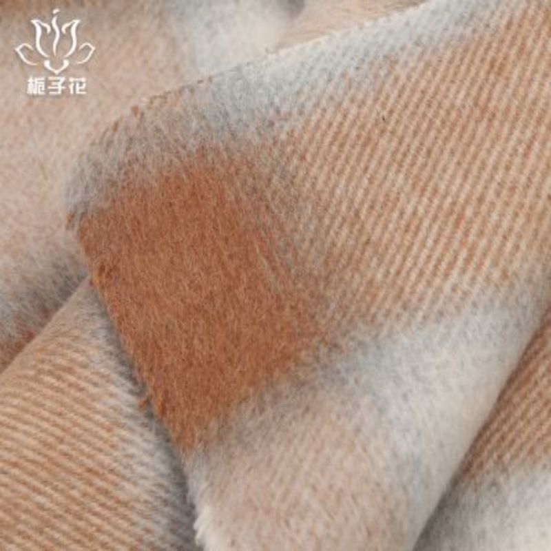 廠家供應(yīng)65毛阿爾巴卡雙面呢面料 羊駝絨阿爾巴卡面料原始圖片3