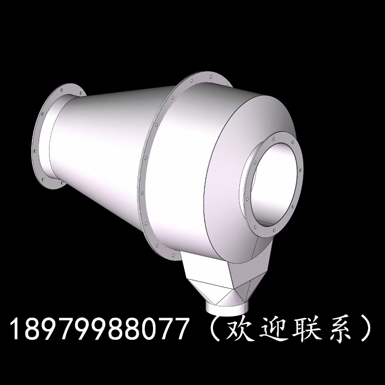 高溫粉塵管道火花火星熄滅裝置 旋流式火花捕集器原始圖片2