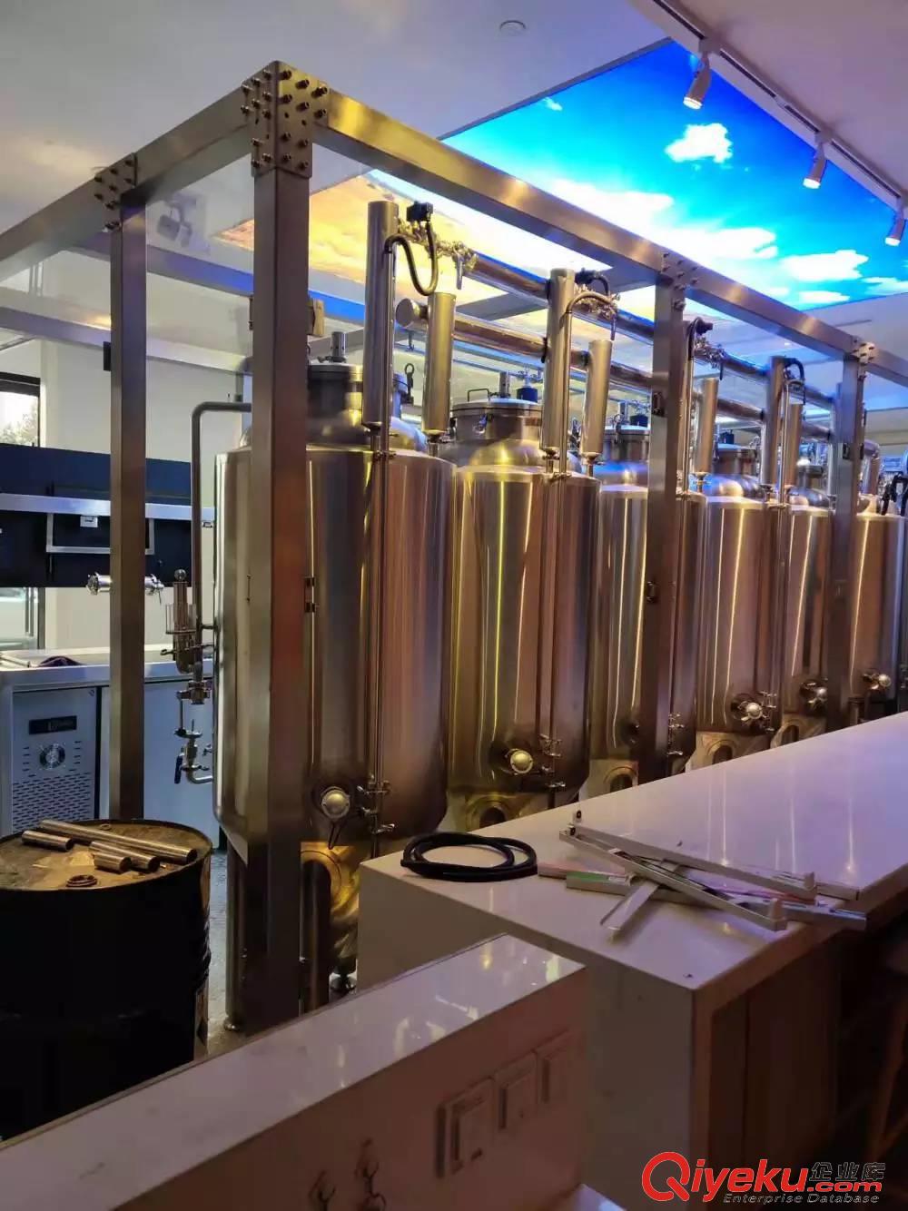 大型啤酒廠年產1000噸的精釀啤酒設備
