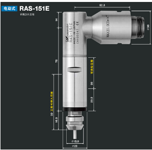日本NAKANISHI RAS-151E 電動(dòng)主軸