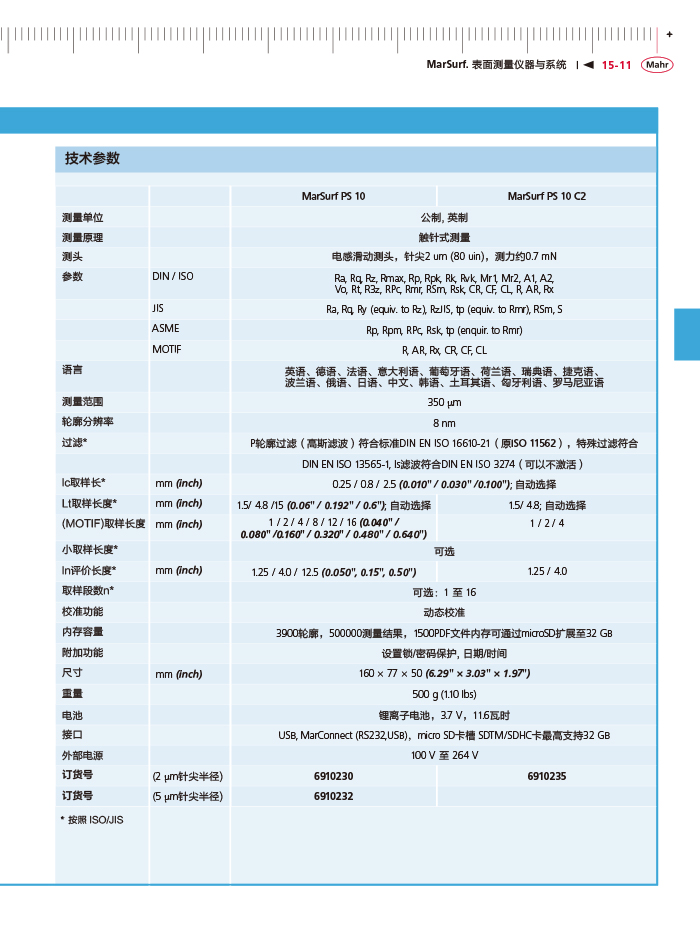 德國Mahr 馬爾 Marsurf VD140 VD280 輪廓粗糙測量儀