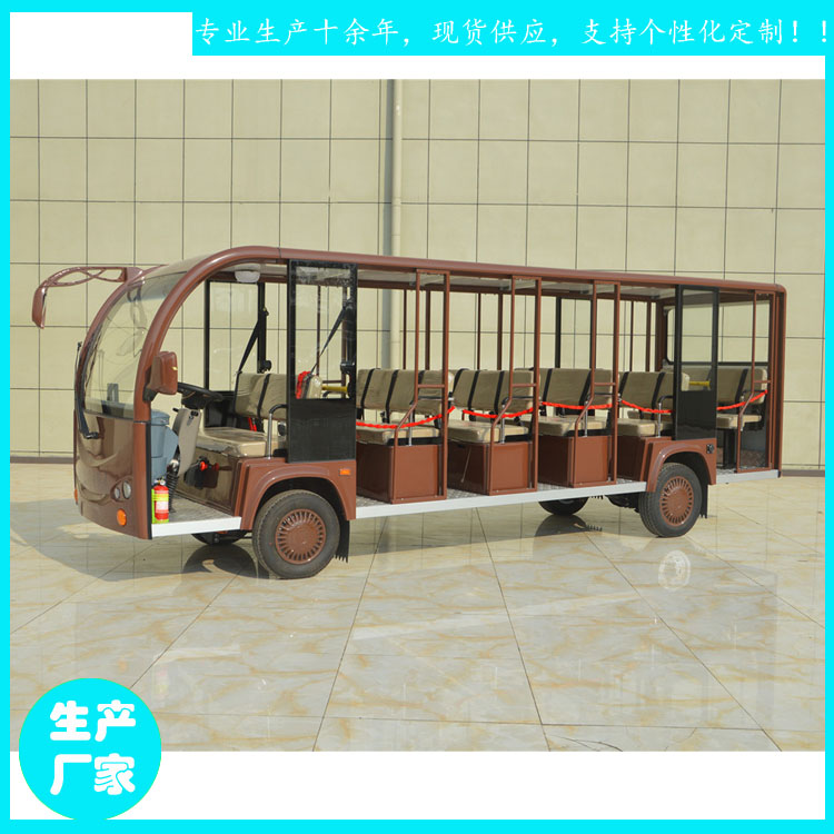 松滋市旅游景區(qū)游覽車(chē) 17座大座位觀光車(chē) 鑫威特種車(chē)