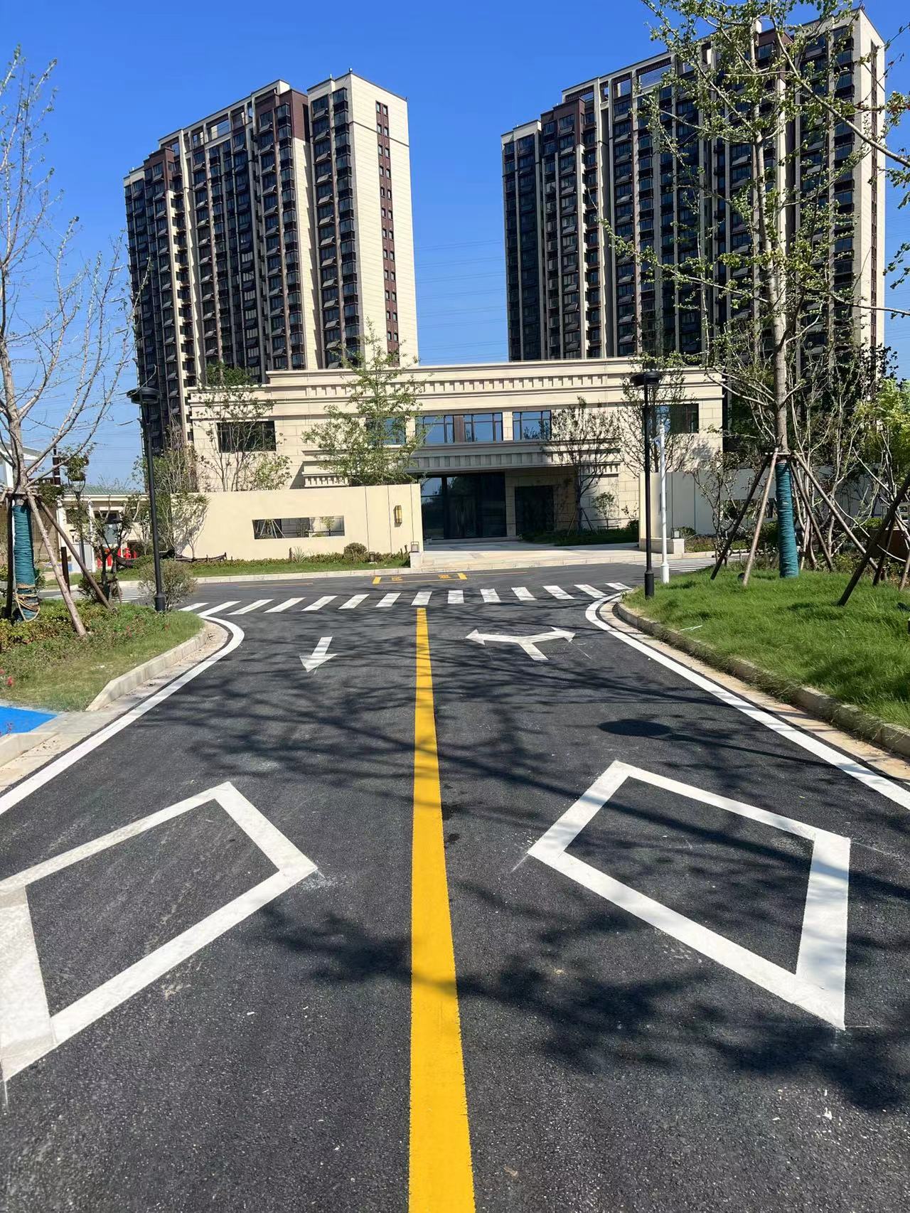 南京目賞njms-2023小區道路劃線