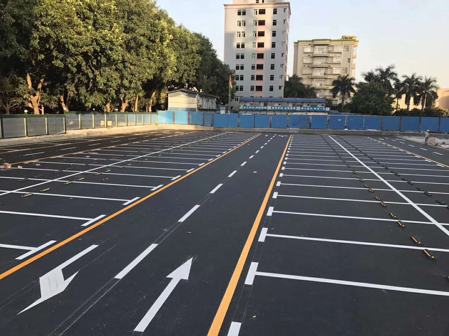 南京道路交通标线划线,小区划线,停车场划线标准与规范