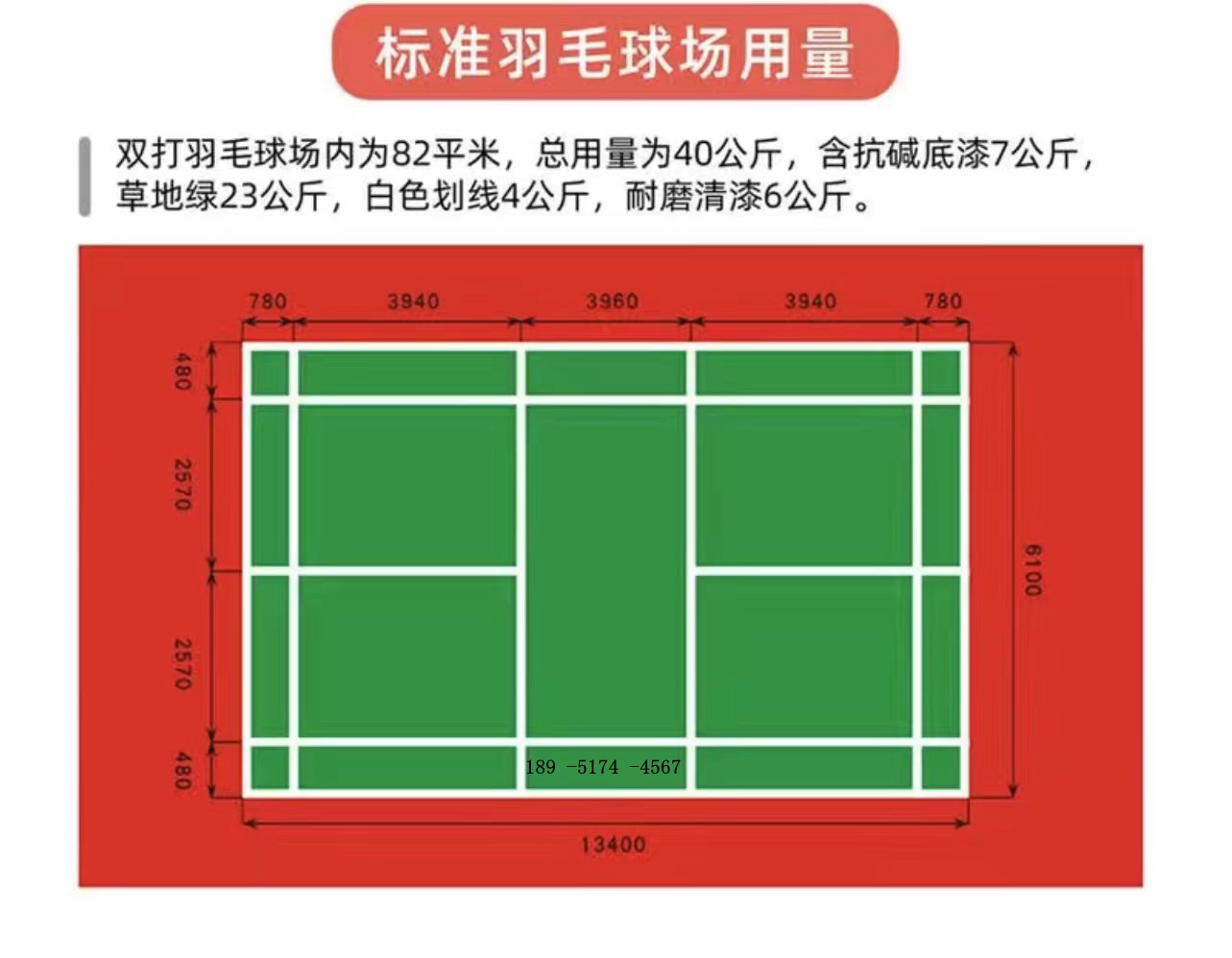 南京道路劃線-羽毛球場地劃線