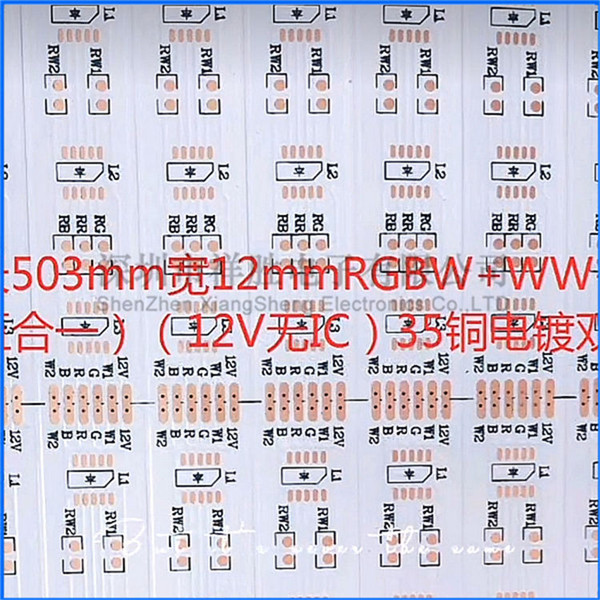 幻彩全彩LED線路板 FPC燈條軟板 LED燈條PCB軟板