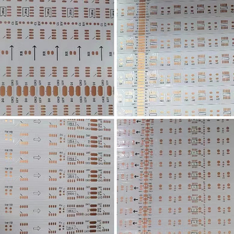 单面覆膜软灯带线路板 规格品种齐全