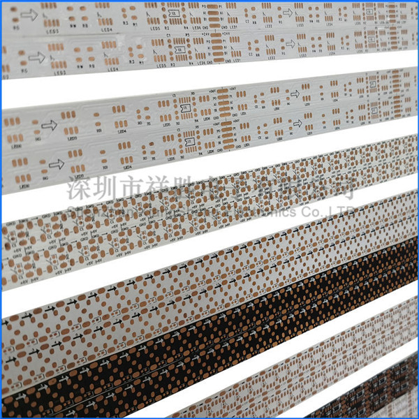 LED软灯条定制 2216低压双色软灯条线路板