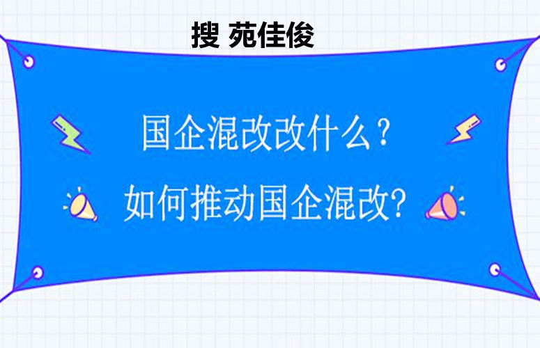 國企混改私企混改央企混改