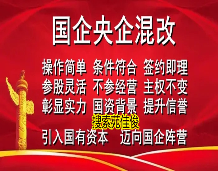 國有企業(yè)混改對民營企業(yè)的要求條件