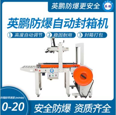 湖北防爆自動打包封箱一體機