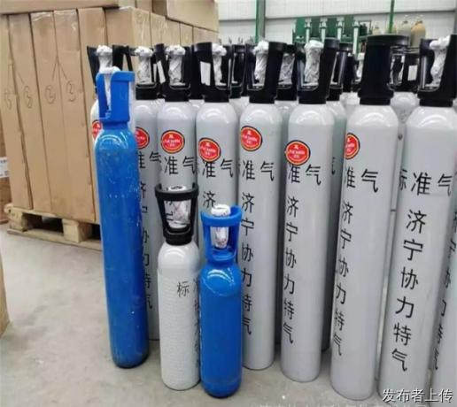濟寧協(xié)力供應(yīng) 甲烷標(biāo)準(zhǔn)氣體 煤礦瓦斯檢測儀校驗用