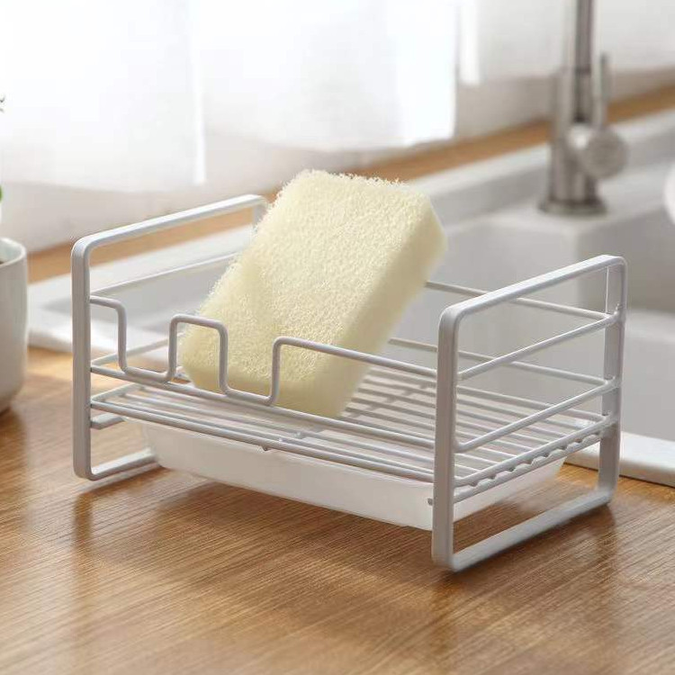 Household kitchen mounted metal drying rack