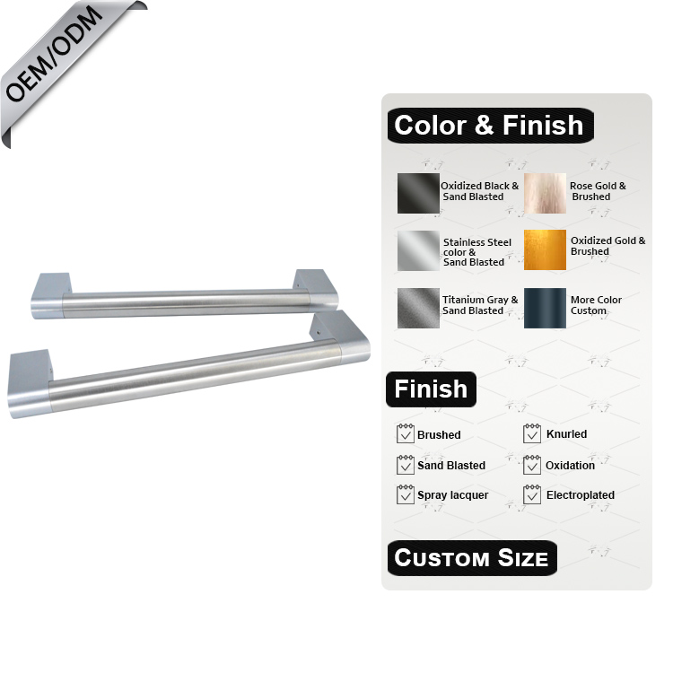 support custom appliance door pull handles