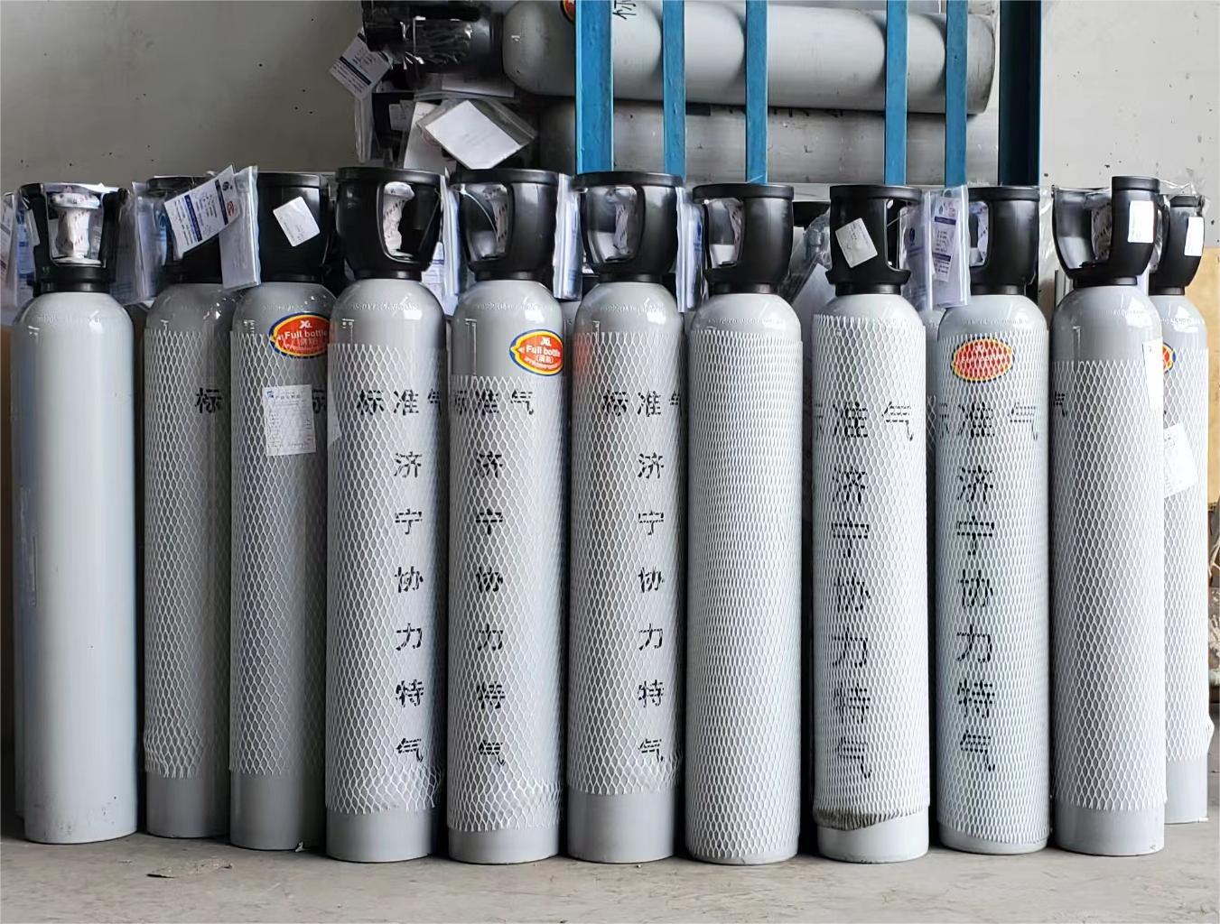 供應煤礦檢測標準氣 束管標氣 濟寧協力氣體 證書齊全 標準氣體定制