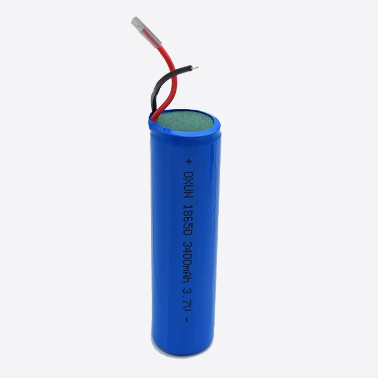 供应OXUN欧迅品牌 18650圆柱形锂电池 3.7V 3400mAh 智能家居锂电池