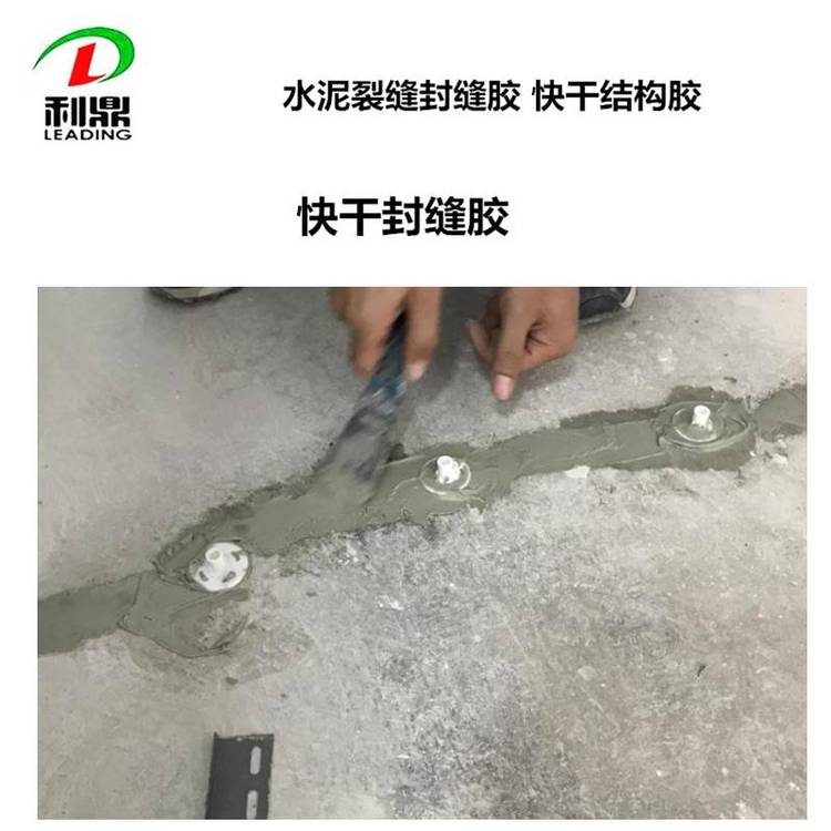 利鼎高强度环氧腻子 桥梁水泥面裂缝找平修补胶 灌缝补强裂缝胶