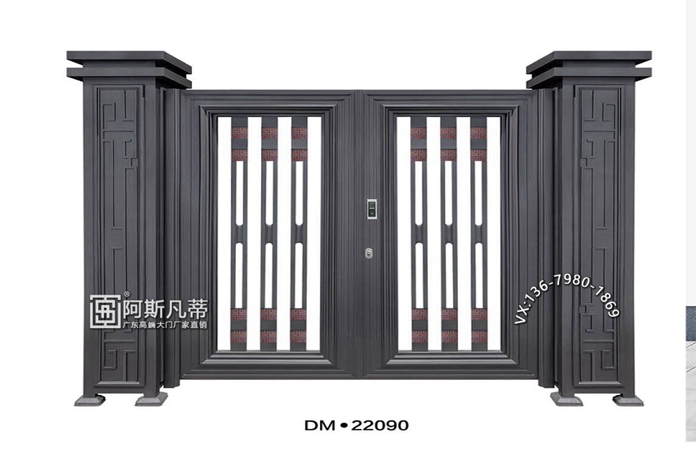 ?？阡X藝庭院大門別墅雙開大門住宅大門
