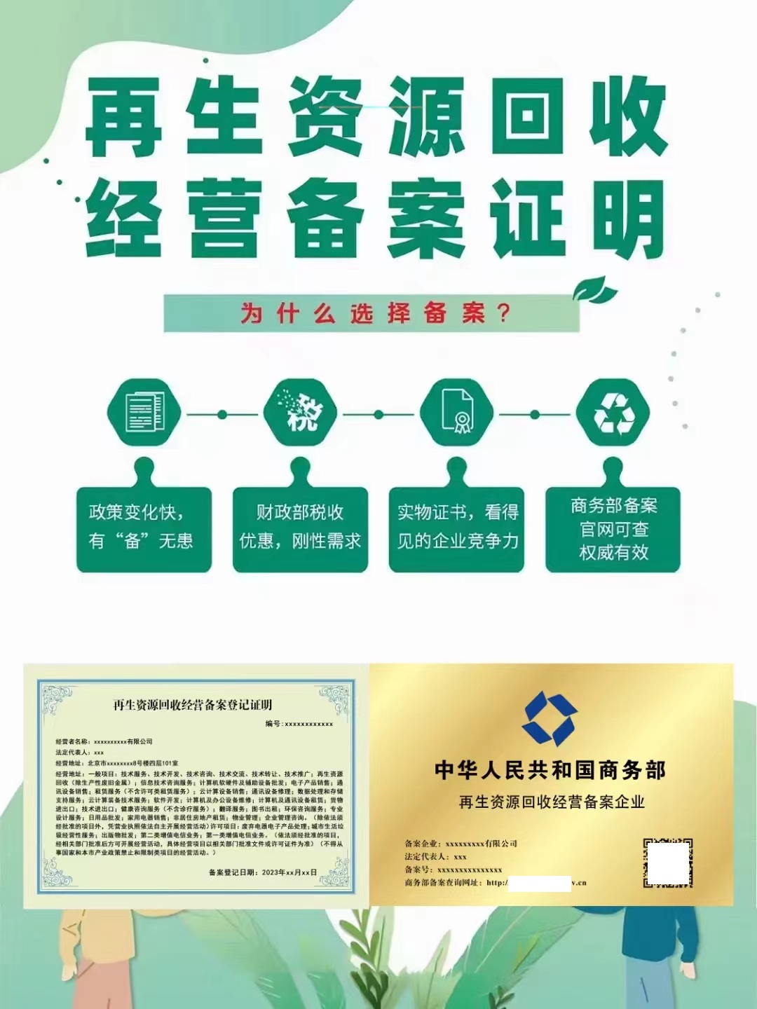 公司申請再生資源回收經(jīng)營備案去哪個部門提交材料