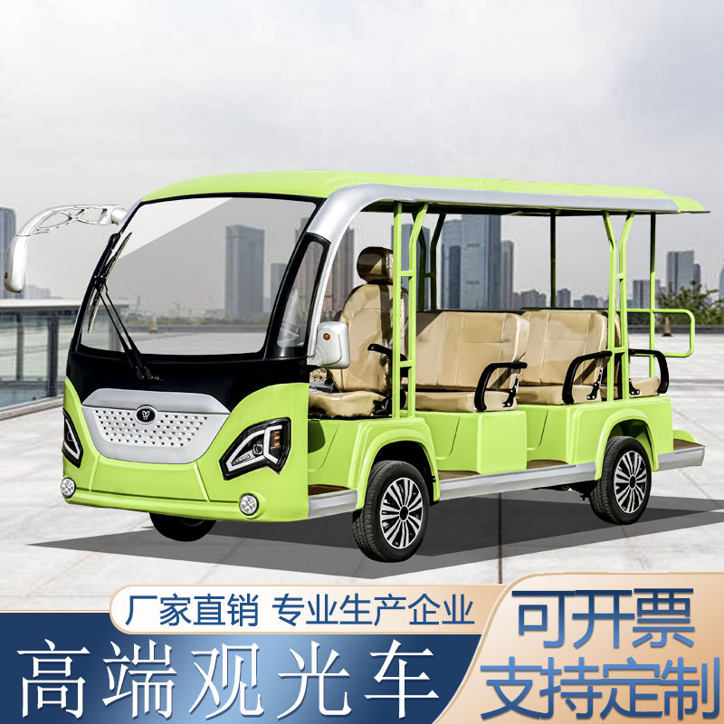 歐羅威電動觀光車特色電動游覽觀光車酒店擺渡樓盤看房車原始圖片2