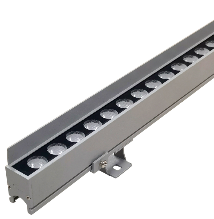 河南鄭州戶外亮化線條燈明可諾dmx512洗墻燈外控全彩輪廓燈原始圖片2