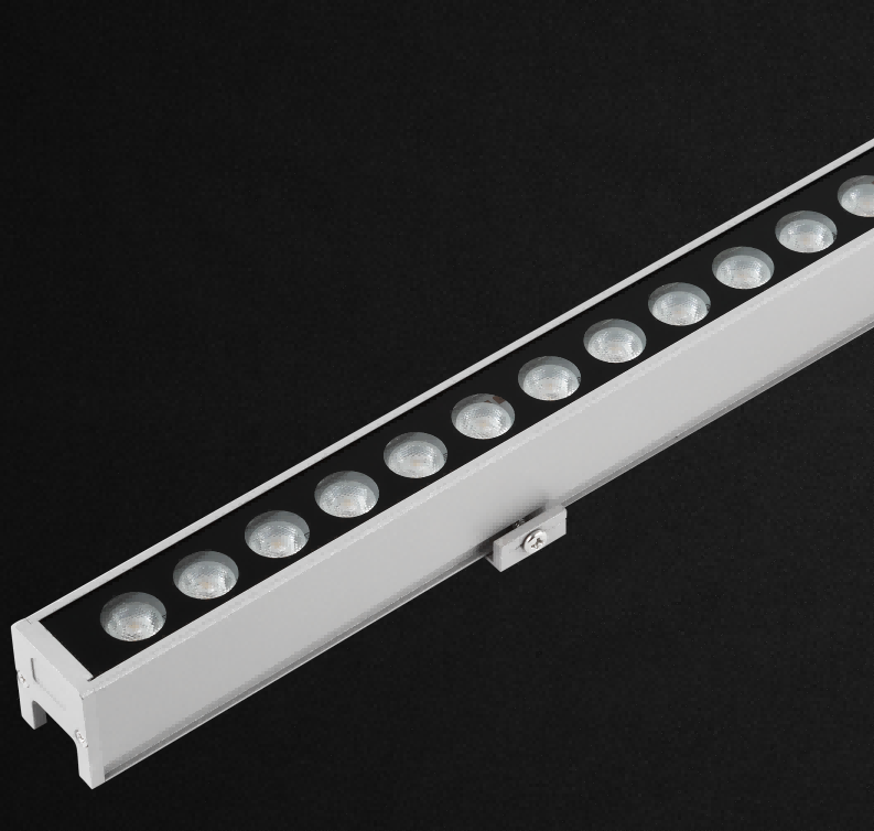 河南鄭州戶外亮化線條燈明可諾dmx512洗墻燈外控全彩輪廓燈原始圖片3