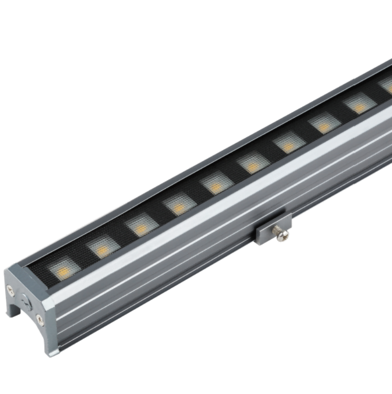 外控RGB線條燈戶外全彩洗墻燈明可諾dmx512線條燈原始圖片3