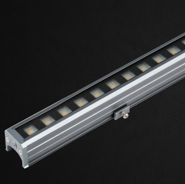 戶外七彩線條燈云南RGB線條燈明可諾外控dmx512洗墻燈原始圖片3