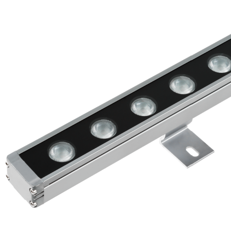 中山dmx512洗墻燈戶外七彩線條燈明可諾外控全彩招牌輪廓燈
