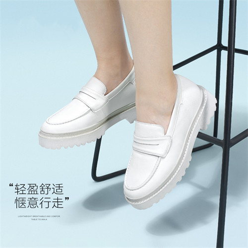 春季百搭小皮鞋，增高7厘米原始圖片2