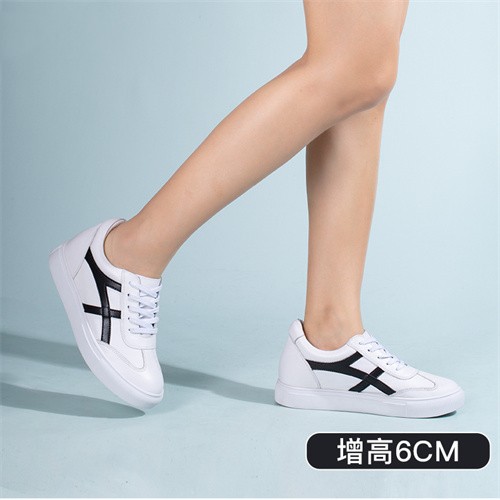 赫升內增高女士百搭時尚板鞋原始圖片3