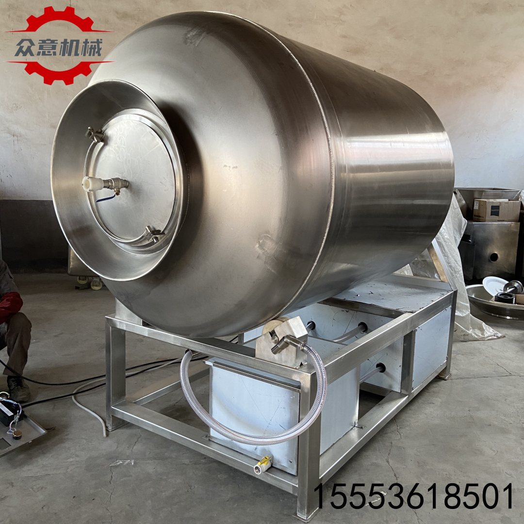 全自動預(yù)制菜真空滾揉機(jī) 肉制品變頻真空滾揉機(jī) 肉類快速腌制機(jī) 原始圖片3