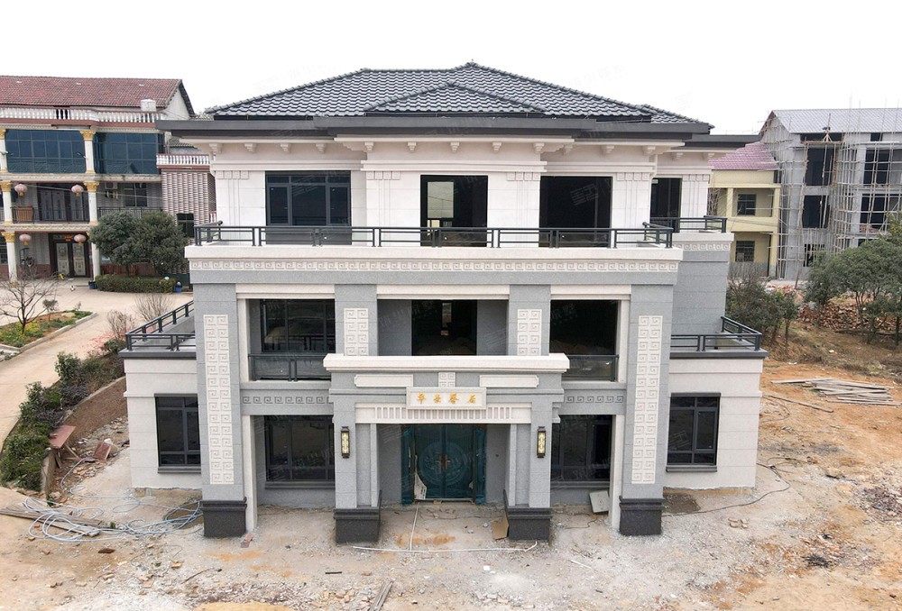 西安农村自建别墅设计施工，户县EPS模块建房，自建别墅装修